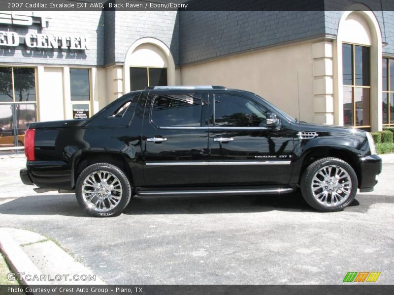Black Raven / Ebony/Ebony 2007 Cadillac Escalade EXT AWD