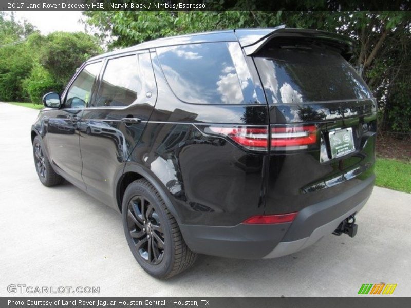 Narvik Black / Nimbus/Espresso 2017 Land Rover Discovery HSE