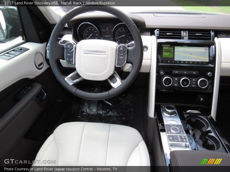 Narvik Black / Nimbus/Espresso 2017 Land Rover Discovery HSE