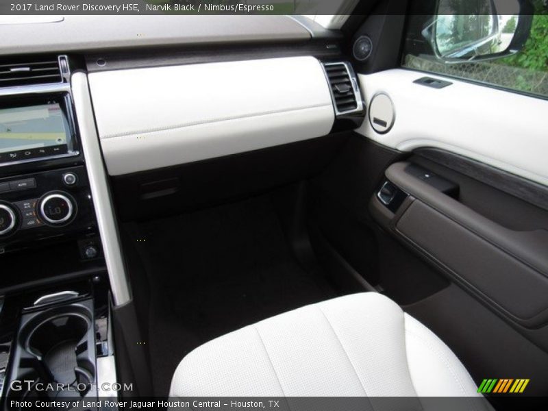 Narvik Black / Nimbus/Espresso 2017 Land Rover Discovery HSE