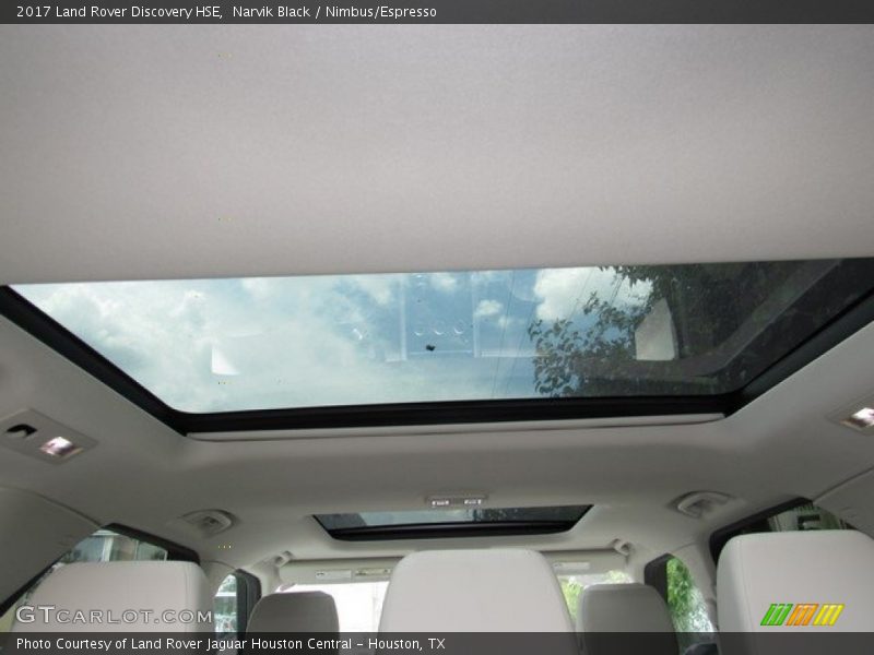 Narvik Black / Nimbus/Espresso 2017 Land Rover Discovery HSE
