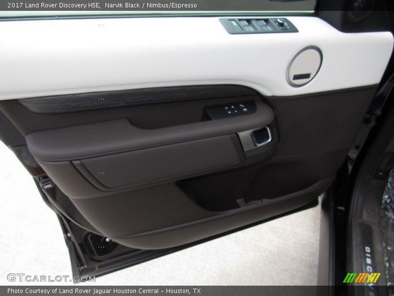 Narvik Black / Nimbus/Espresso 2017 Land Rover Discovery HSE