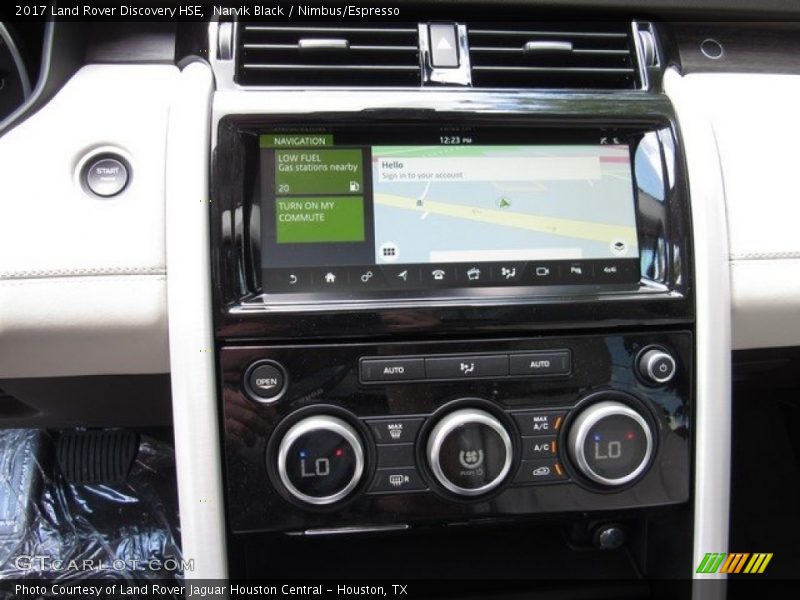 Narvik Black / Nimbus/Espresso 2017 Land Rover Discovery HSE