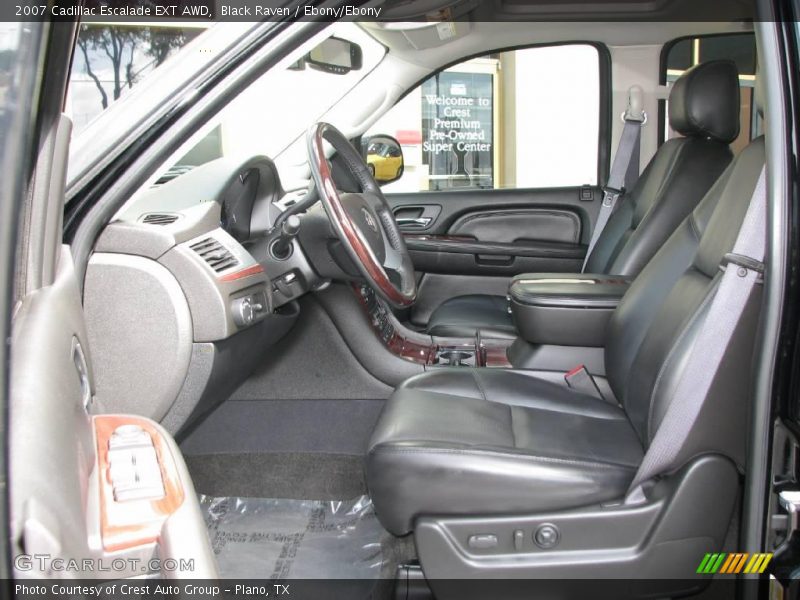 Black Raven / Ebony/Ebony 2007 Cadillac Escalade EXT AWD