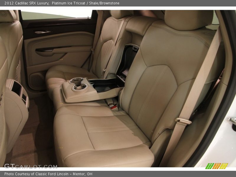 Platinum Ice Tricoat / Shale/Brownstone 2012 Cadillac SRX Luxury
