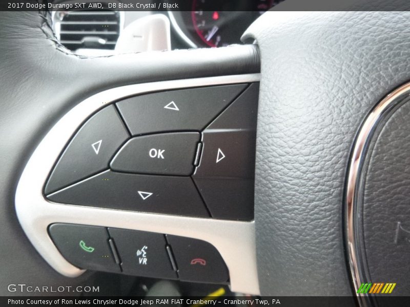 DB Black Crystal / Black 2017 Dodge Durango SXT AWD