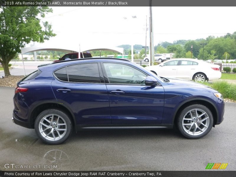  2018 Stelvio Ti AWD Montecarlo Blue Metallic