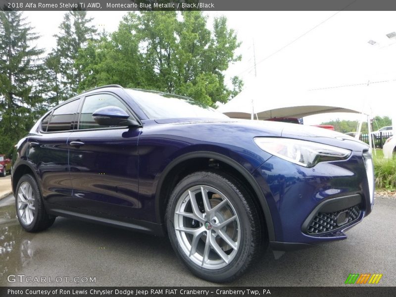  2018 Stelvio Ti AWD Montecarlo Blue Metallic