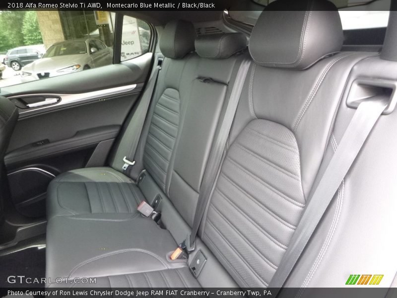 Rear Seat of 2018 Stelvio Ti AWD