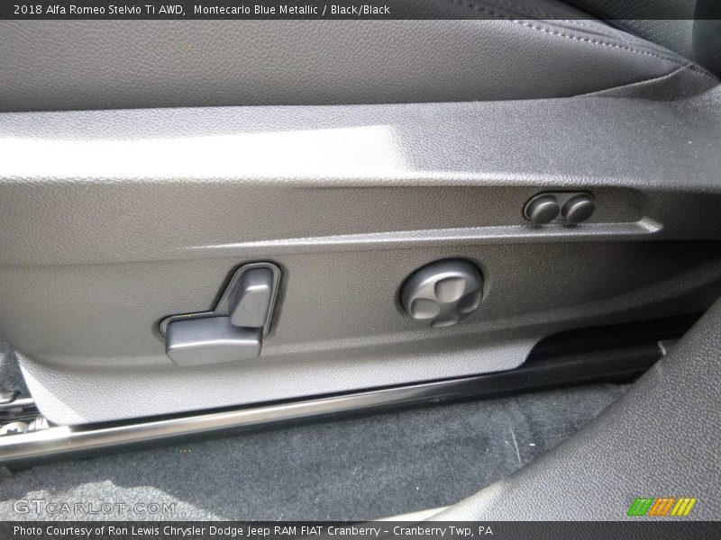 Montecarlo Blue Metallic / Black/Black 2018 Alfa Romeo Stelvio Ti AWD