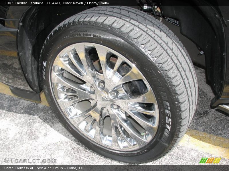 Black Raven / Ebony/Ebony 2007 Cadillac Escalade EXT AWD
