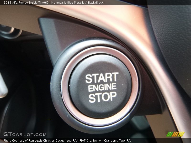 Controls of 2018 Stelvio Ti AWD