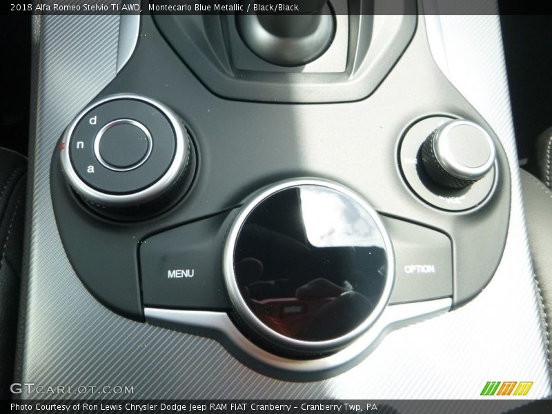 Controls of 2018 Stelvio Ti AWD