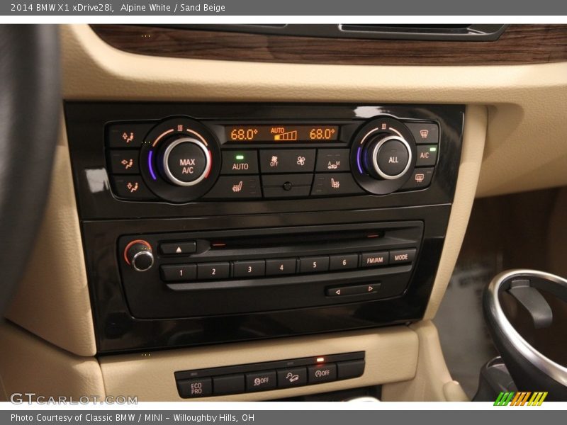 Alpine White / Sand Beige 2014 BMW X1 xDrive28i