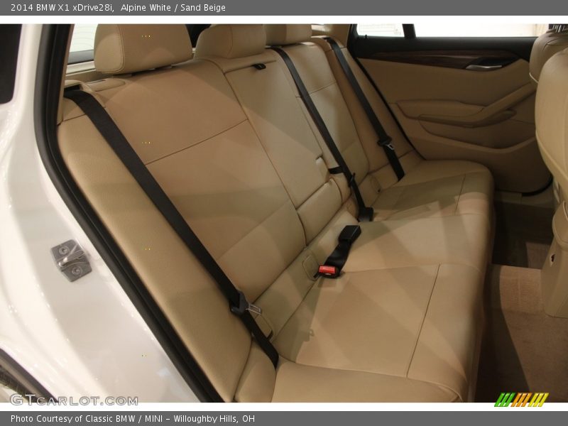 Alpine White / Sand Beige 2014 BMW X1 xDrive28i