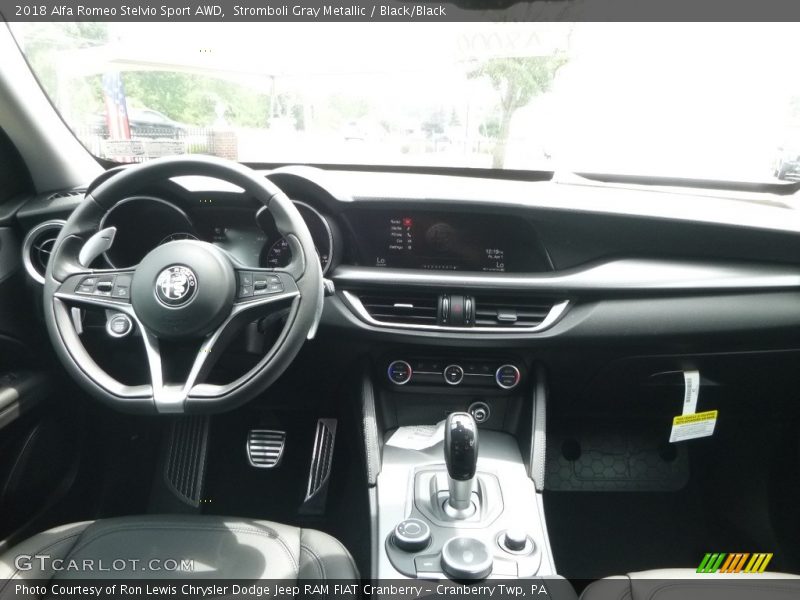 Dashboard of 2018 Stelvio Sport AWD