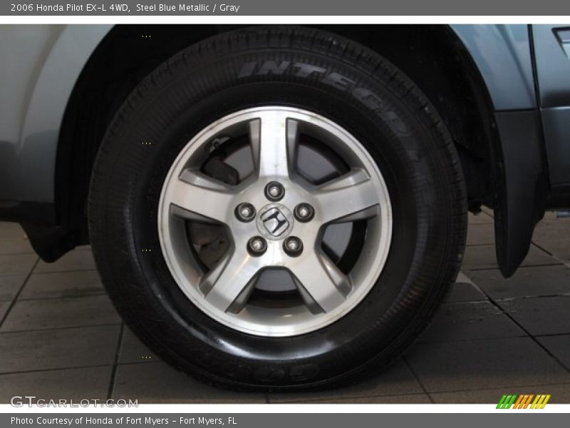 Steel Blue Metallic / Gray 2006 Honda Pilot EX-L 4WD