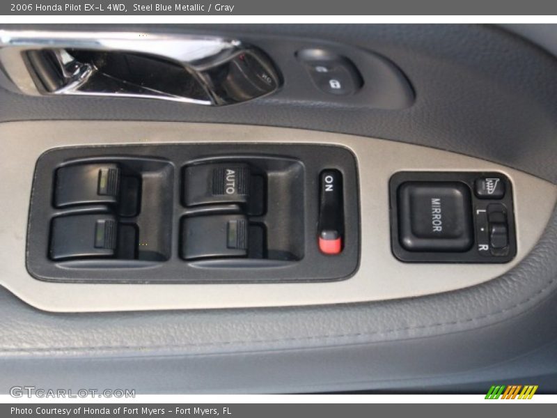 Steel Blue Metallic / Gray 2006 Honda Pilot EX-L 4WD