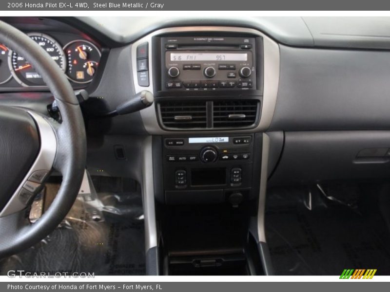 Steel Blue Metallic / Gray 2006 Honda Pilot EX-L 4WD