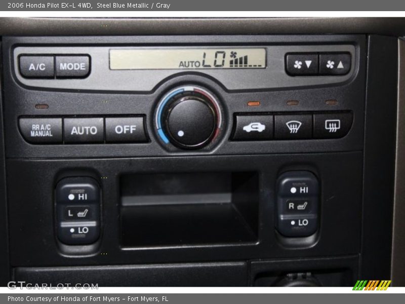Steel Blue Metallic / Gray 2006 Honda Pilot EX-L 4WD