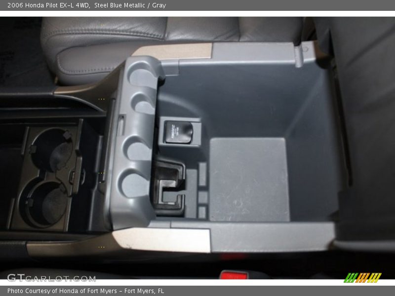 Steel Blue Metallic / Gray 2006 Honda Pilot EX-L 4WD