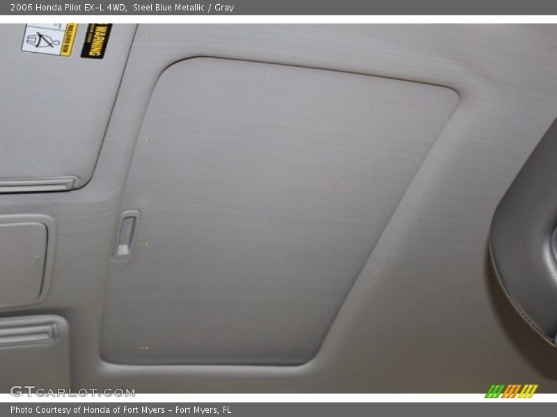 Steel Blue Metallic / Gray 2006 Honda Pilot EX-L 4WD