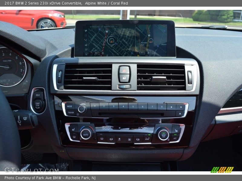 Alpine White / Coral Red 2017 BMW 2 Series 230i xDrive Convertible