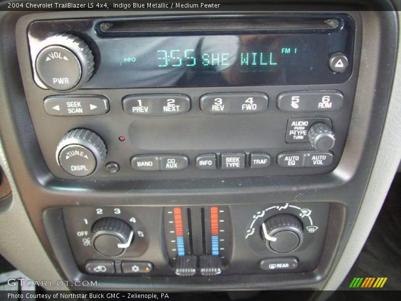 Indigo Blue Metallic / Medium Pewter 2004 Chevrolet TrailBlazer LS 4x4