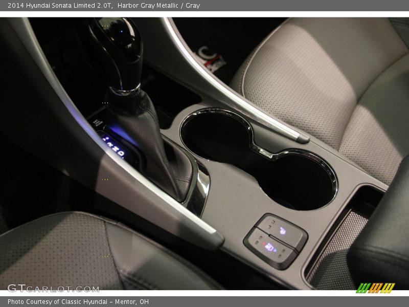 Harbor Gray Metallic / Gray 2014 Hyundai Sonata Limited 2.0T