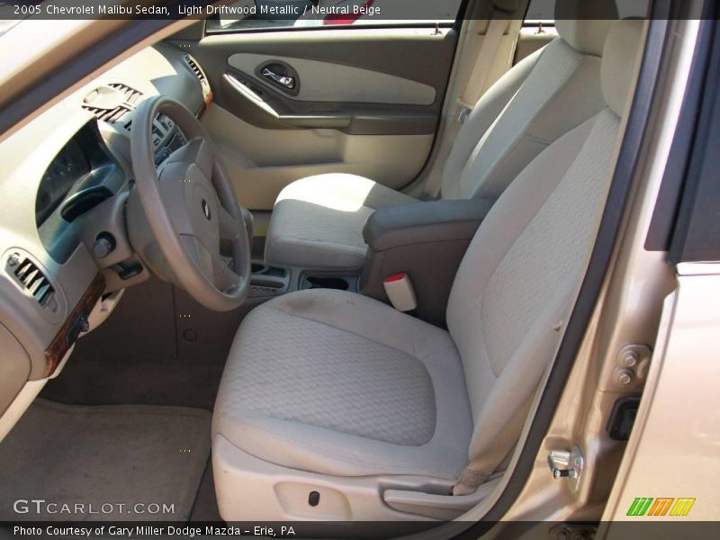 Light Driftwood Metallic / Neutral Beige 2005 Chevrolet Malibu Sedan