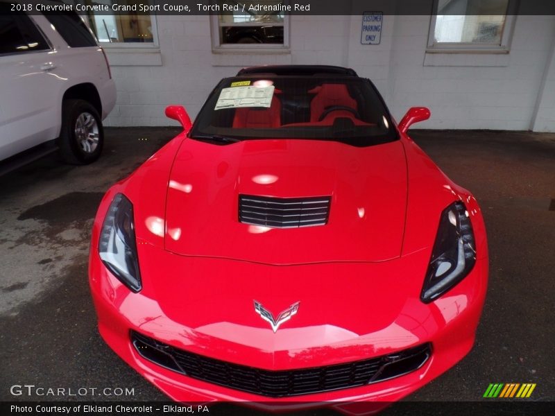 Torch Red / Adrenaline Red 2018 Chevrolet Corvette Grand Sport Coupe