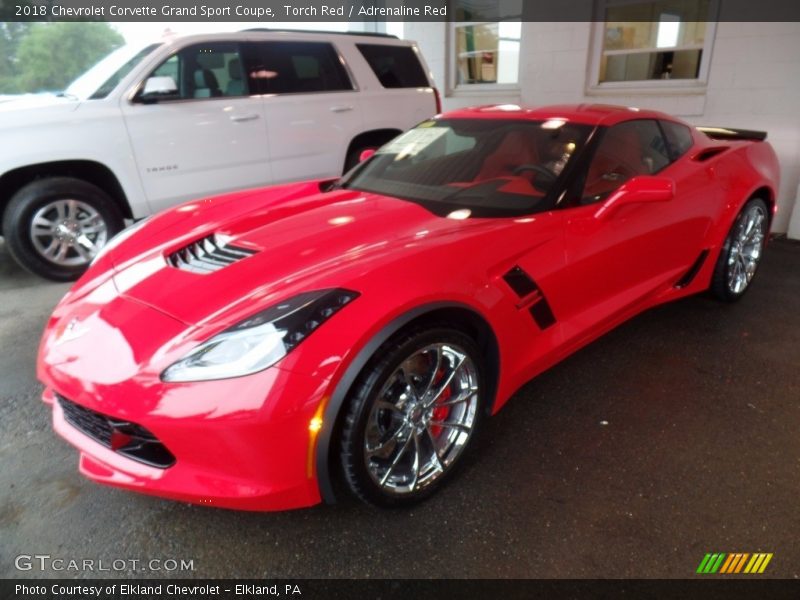 Torch Red / Adrenaline Red 2018 Chevrolet Corvette Grand Sport Coupe