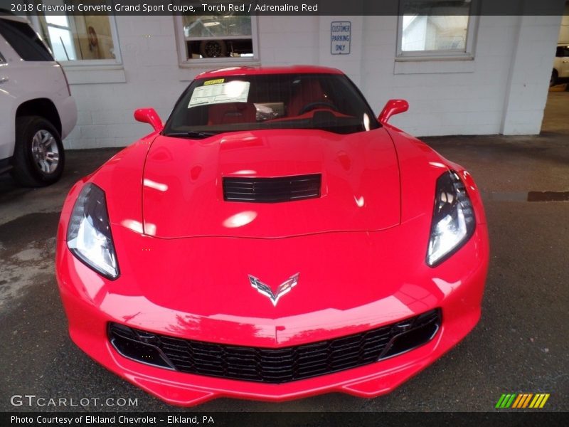 Torch Red / Adrenaline Red 2018 Chevrolet Corvette Grand Sport Coupe
