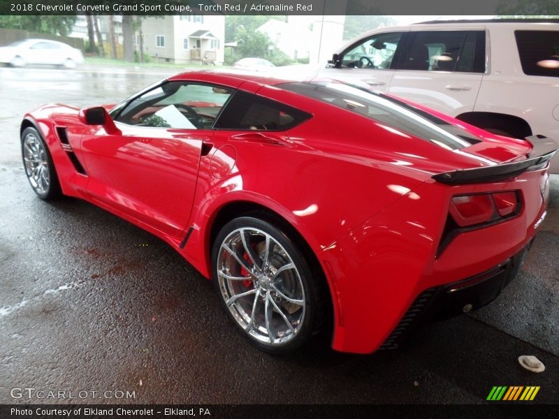 Torch Red / Adrenaline Red 2018 Chevrolet Corvette Grand Sport Coupe
