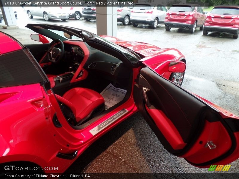 Torch Red / Adrenaline Red 2018 Chevrolet Corvette Grand Sport Coupe