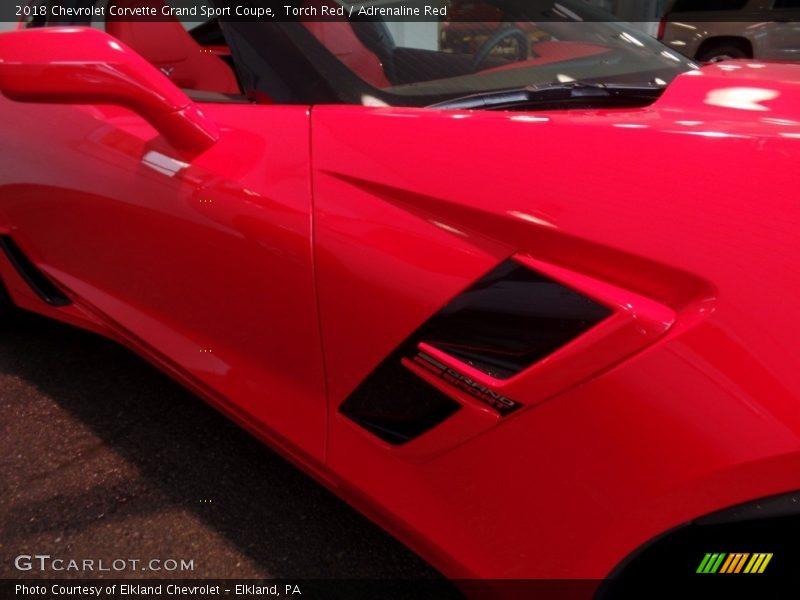 Torch Red / Adrenaline Red 2018 Chevrolet Corvette Grand Sport Coupe