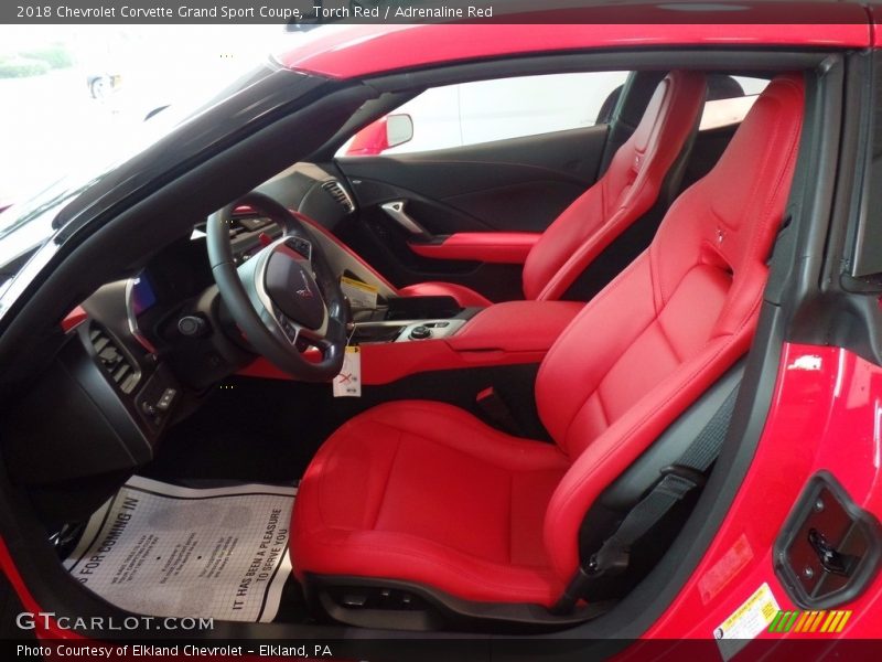 Torch Red / Adrenaline Red 2018 Chevrolet Corvette Grand Sport Coupe