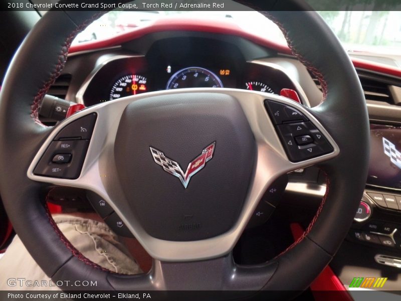  2018 Corvette Grand Sport Coupe Steering Wheel