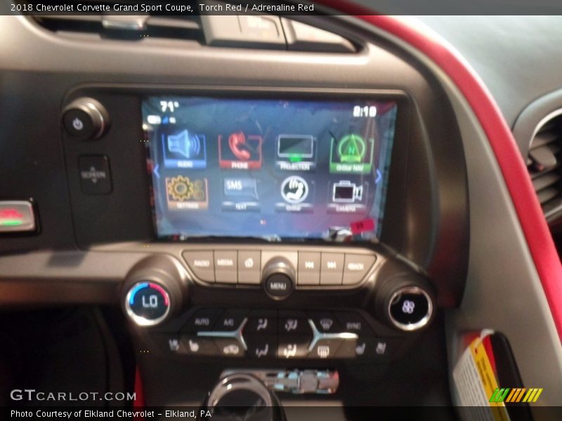 Torch Red / Adrenaline Red 2018 Chevrolet Corvette Grand Sport Coupe