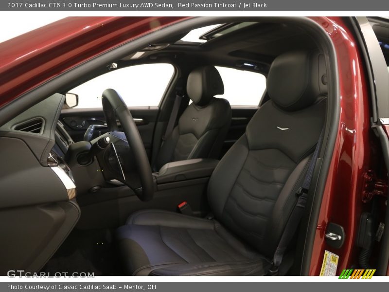 Red Passion Tintcoat / Jet Black 2017 Cadillac CT6 3.0 Turbo Premium Luxury AWD Sedan