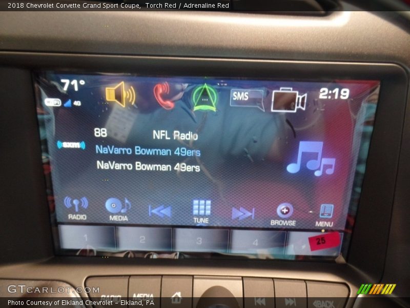 Torch Red / Adrenaline Red 2018 Chevrolet Corvette Grand Sport Coupe