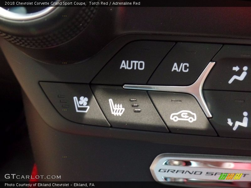 Torch Red / Adrenaline Red 2018 Chevrolet Corvette Grand Sport Coupe