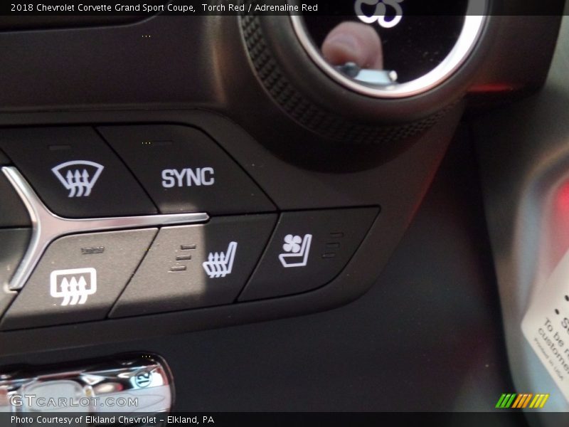 Torch Red / Adrenaline Red 2018 Chevrolet Corvette Grand Sport Coupe