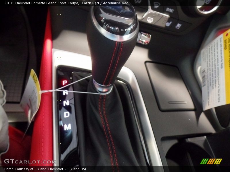  2018 Corvette Grand Sport Coupe 8 Speed Automatic Shifter