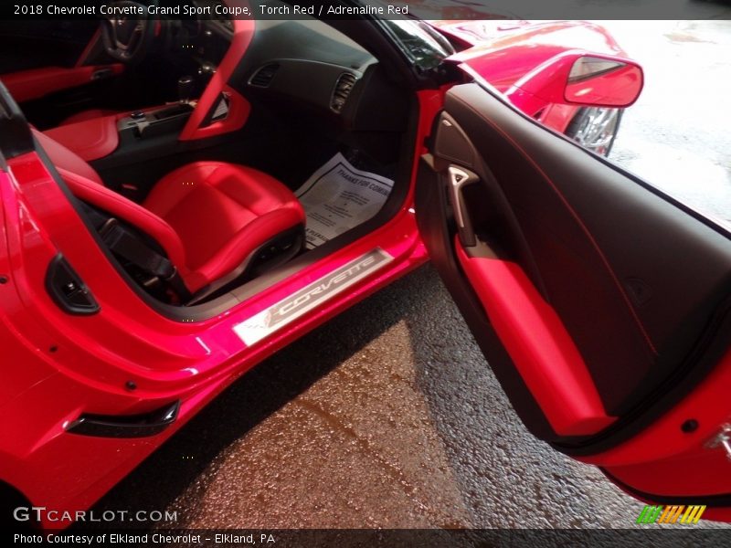 Torch Red / Adrenaline Red 2018 Chevrolet Corvette Grand Sport Coupe