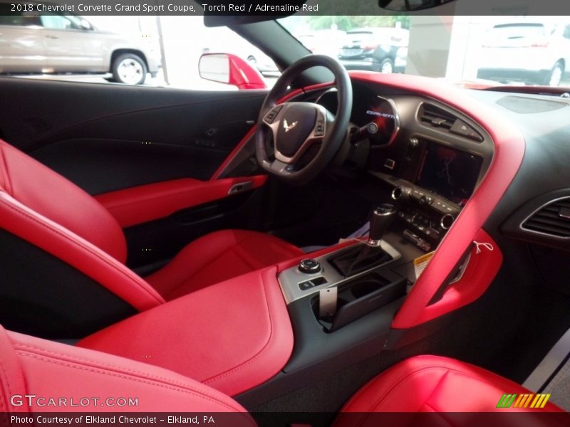 Torch Red / Adrenaline Red 2018 Chevrolet Corvette Grand Sport Coupe