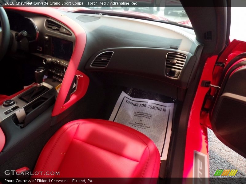 Torch Red / Adrenaline Red 2018 Chevrolet Corvette Grand Sport Coupe