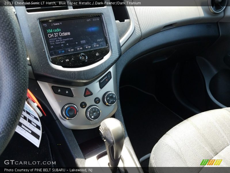 Blue Topaz Metallic / Dark Pewter/Dark Titanium 2013 Chevrolet Sonic LT Hatch