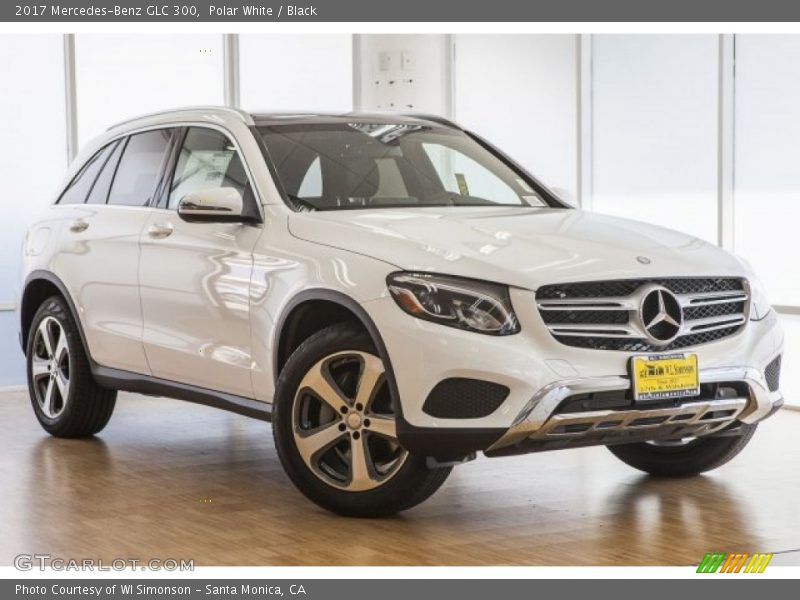 Polar White / Black 2017 Mercedes-Benz GLC 300