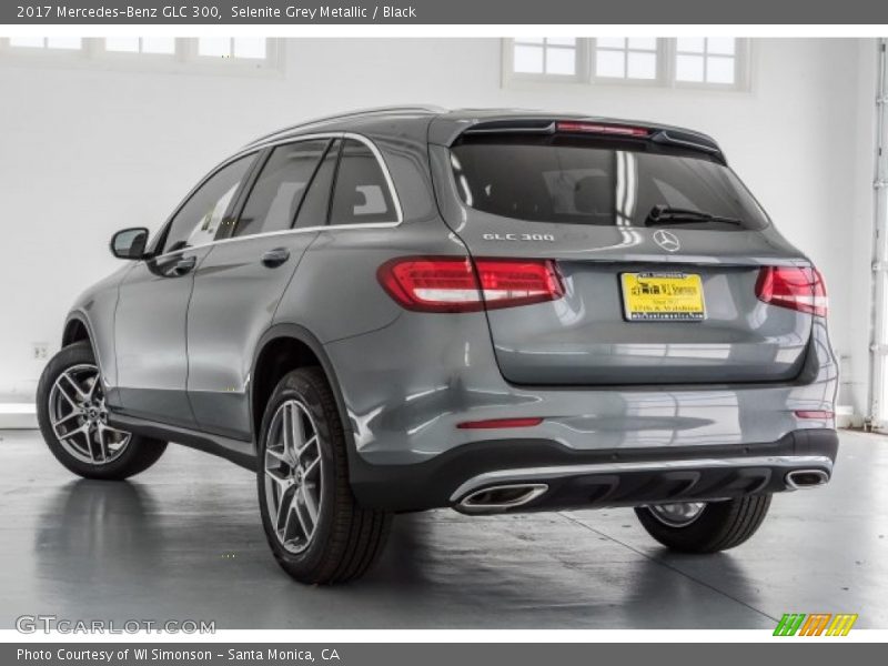 Selenite Grey Metallic / Black 2017 Mercedes-Benz GLC 300